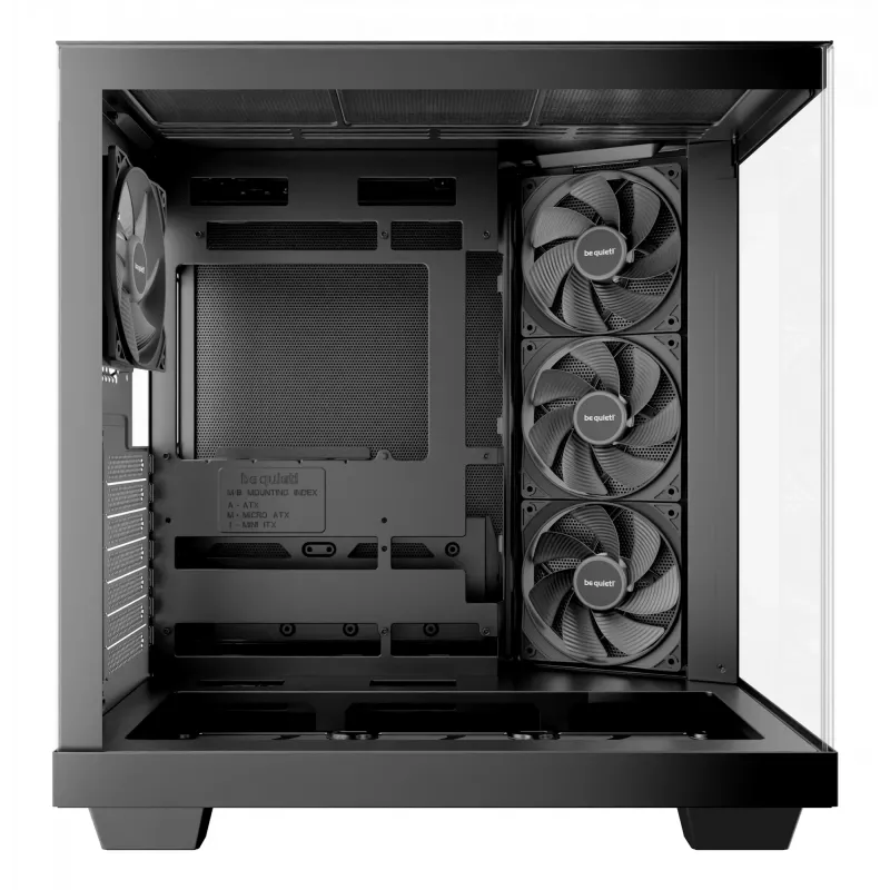 be quiet! Light Base 500 -tietokonekotelo Midi Tower musta