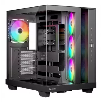 be quiet! Light Base 500 LX -tietokonekotelo musta Midi Tower ATX 3x 120mm tuuletinta