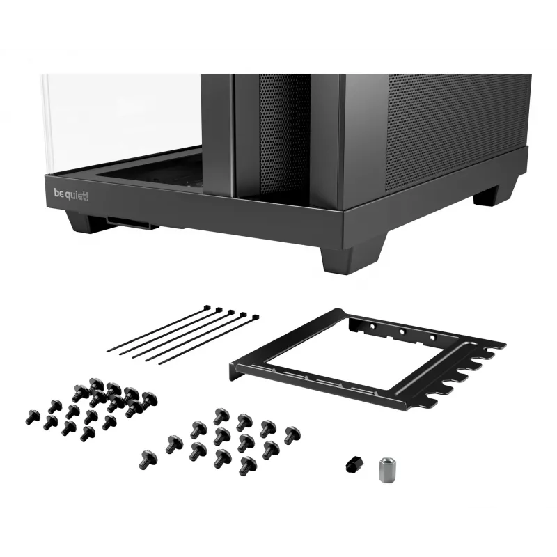 be quiet! Light Base 500 LX -tietokonekotelo musta Midi Tower ATX 3x 120mm tuuletinta
