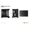 be quiet! Light Base 500 LX -tietokonekotelo musta Midi Tower ATX 3x 120mm tuuletinta