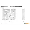 be quiet! Pure Wings 3 120mm | PWM Reverse valkoinen 3 kpl:n pakkaus