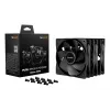 be quiet! Pure Wings 3 120mm | PWM Reverse Triple-Pack -tietokonekotelon tuuletin 12 cm musta 3 kpl
