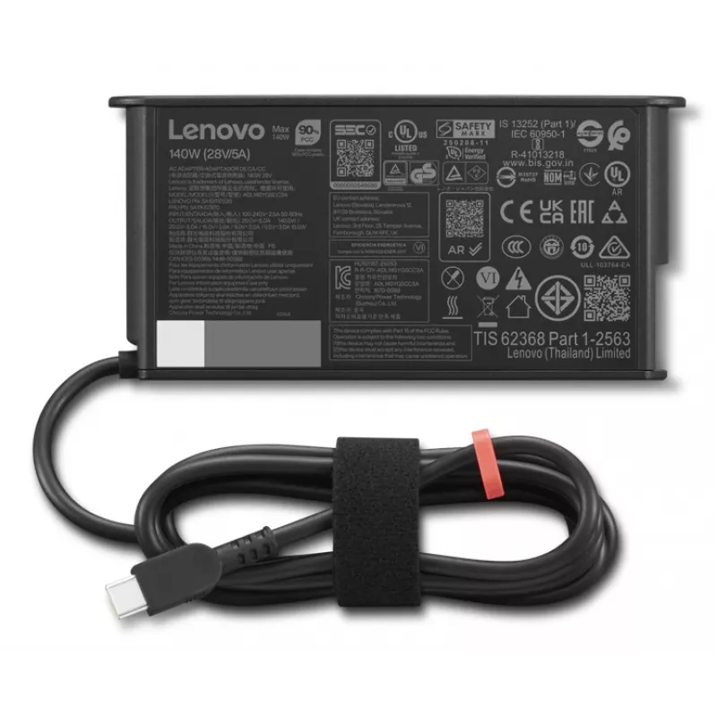 Lenovo 4X21U28818 verkkolaite/muunnin sisäkäyttöön 140 W musta