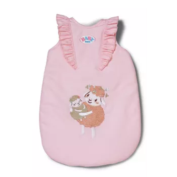 Nuken makuupussi ZAPF BABY born Schlafsack Flower, kangas, taitettava, lapsille 3-vuotiaasta