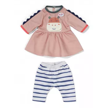 Nuken mekko ZAPF BABY born Kleid Dschungel 36 cm nukeille, monivärinen, taitettava, 1-vuotiaasta