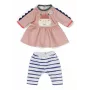 Nuken mekko ZAPF BABY born Kleid Dschungel 36 cm nukeille, monivärinen, taitettava, 1-vuotiaasta