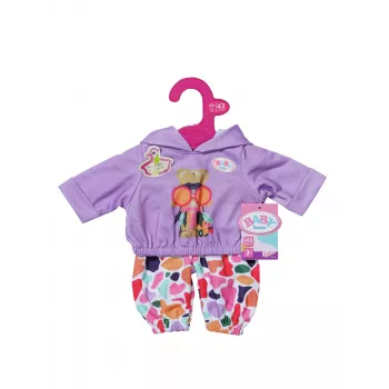 Nuken vaatesarja ZAPF BABY born Hoodie Outfit 43 cm nukeille, monivärinen, suositeltu ikä 3+
