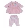 Nuken vaatesarja ZAPF BABY born Kleid Rose 36 cm nukeille, monivärinen, taitettava, ikä 1+