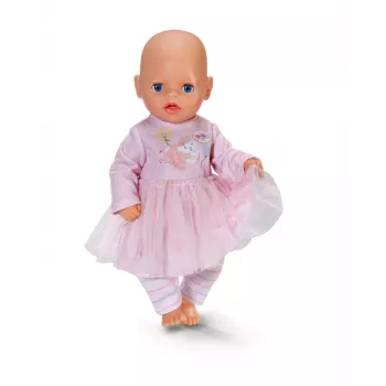 Nuken vaatesarja ZAPF BABY born Kleid Rose 36 cm nukeille, monivärinen, taitettava, ikä 1+