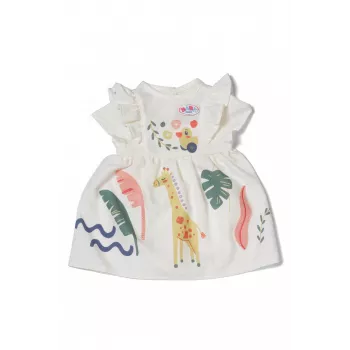 Nuken mekko ZAPF BABY born Giraffe 43 cm nukeille, monivärinen, taitettava, 3-vuotiaasta