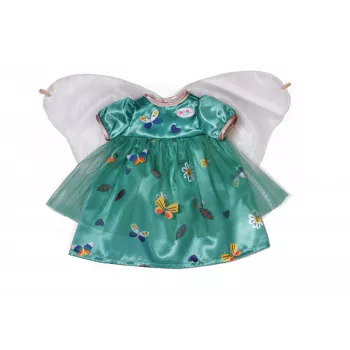 Nuken mekko ZAPF BABY born keijumekko siivillä 43 cm nukeille, monivärinen, taitettava, yli 3-vuotiaille lapsille