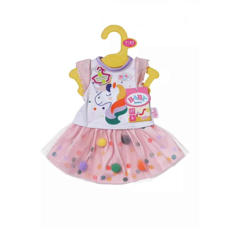 BABY born Tutu-mekko Einhorn 43cm nuken mekko