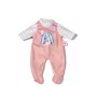 Nuken potkupuku ZAPF BABY born Romper Apricot 36 cm nukeille, kangas, monivärinen, taitettava, ikä 1+