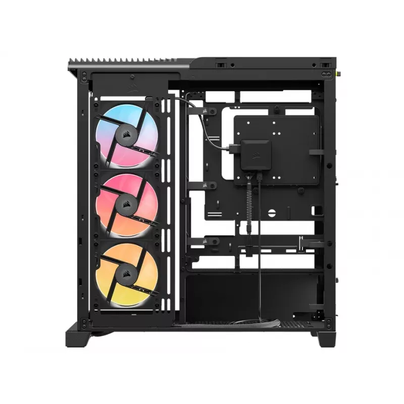 PC-kotelo Corsair 4500X LX-R RGB Tempered Glass Midi Tower musta