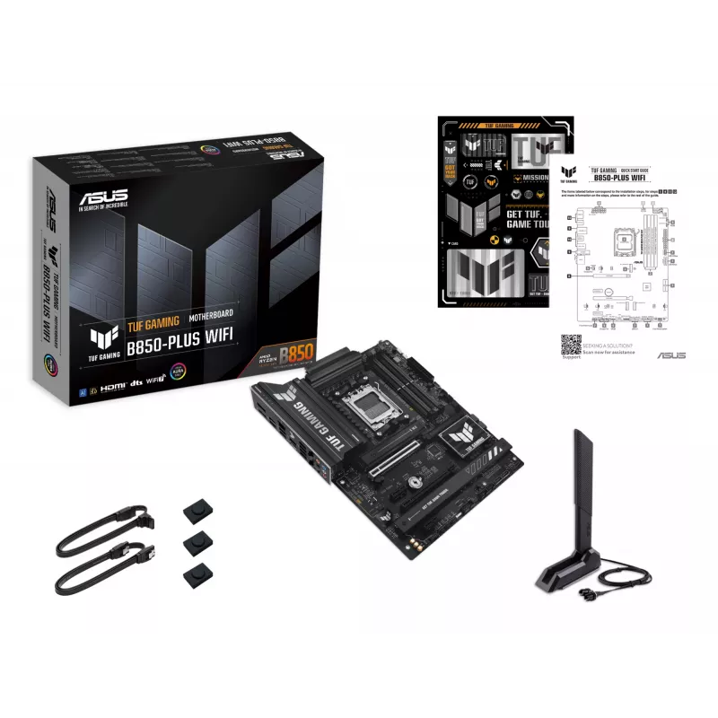 ASUS TUF GAMING B850-PLUS WIFI AMD B850 kanta AM5 ATX