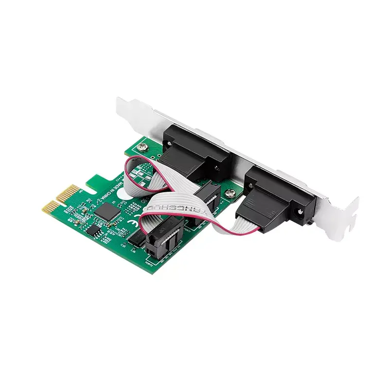 LogiLink PC0031 PCIe-liitäntäkortti, 2x sarjaportti (COM)