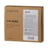 LogiLink PC0031 PCIe-liitäntäkortti, 2x sarjaportti (COM)
