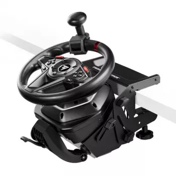 Thrustmaster T128 musta USB -ratti + polkimet analoginen PC, Xbox One, Xbox Series S, Xbox Series X