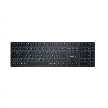 CHERRY KW X ULP näppäimistö yleiskäyttöön USB + RF langaton + Bluetooth QWERTZ musta
