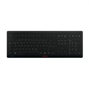 Contour Design Stream näppäimistö yleiskäyttöön RF langaton + USB QWERTZ saksa musta