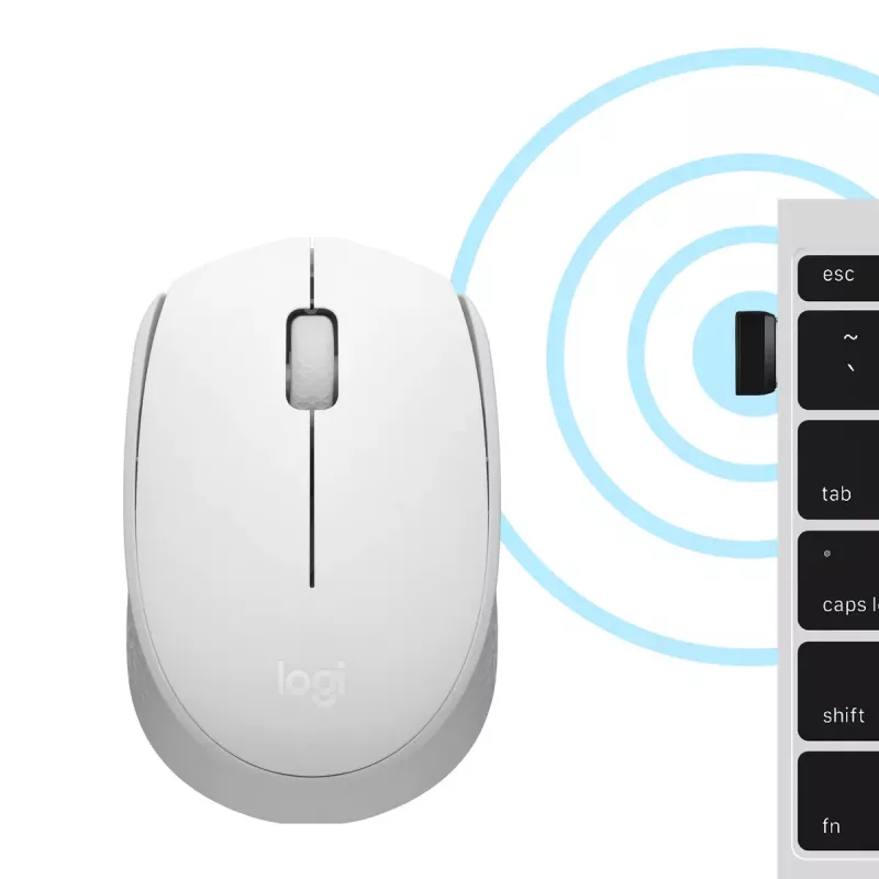 LOGITECH M171 langaton hiiri off white Emea