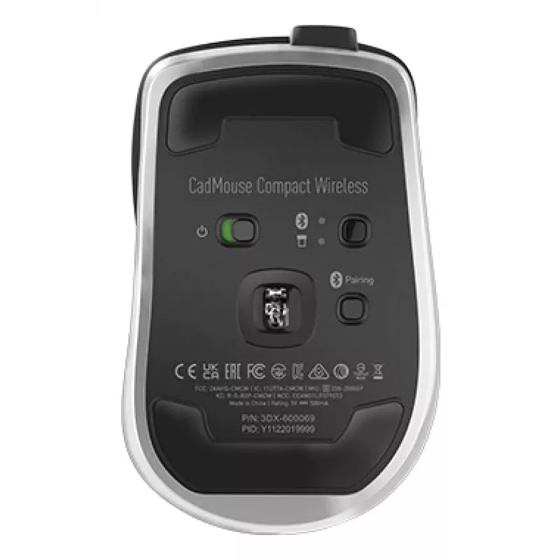Hiiri 3Dconnexion CadMouse Compact langaton USB‑C