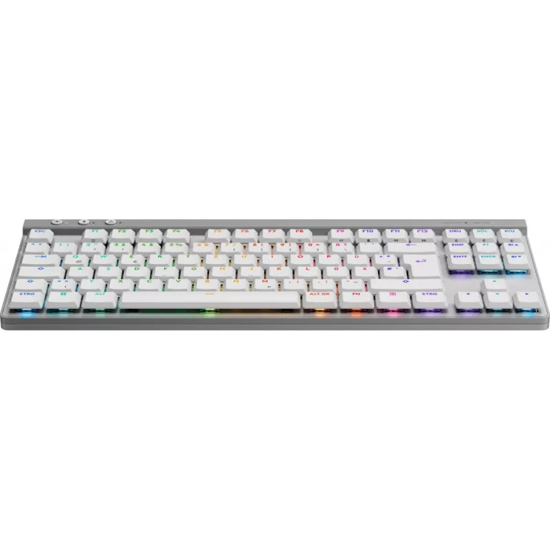Logitech G515 LIGHTSPEED TKL langaton pelinäppäimistö, QWERTZ saksa, valkoinen