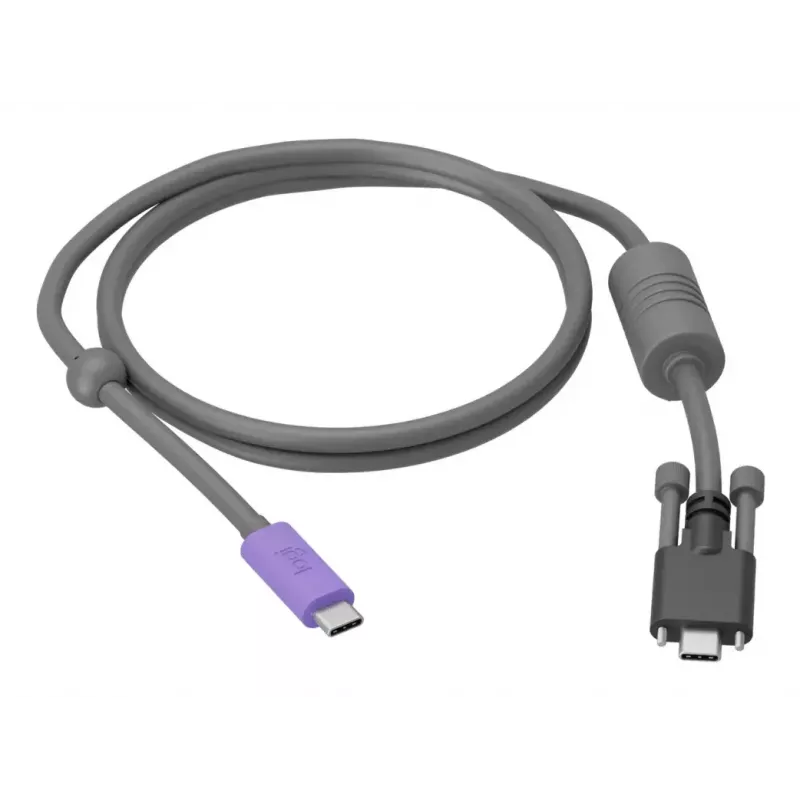 Extend-sarja Logitech Extend musta kierrätetty muovi USB-C-kaapeli