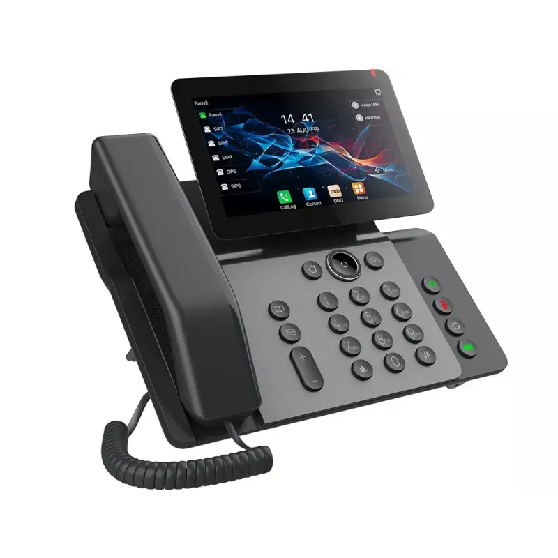 Fanvil V66 IP-puhelin, SIP, PoE, Gigabit, USB, Bluetooth, Wi-Fi
