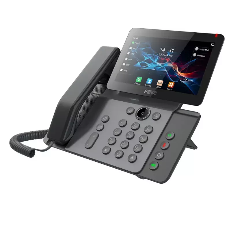 Fanvil V66 IP-puhelin, SIP, PoE, Gigabit, USB, Bluetooth, Wi-Fi