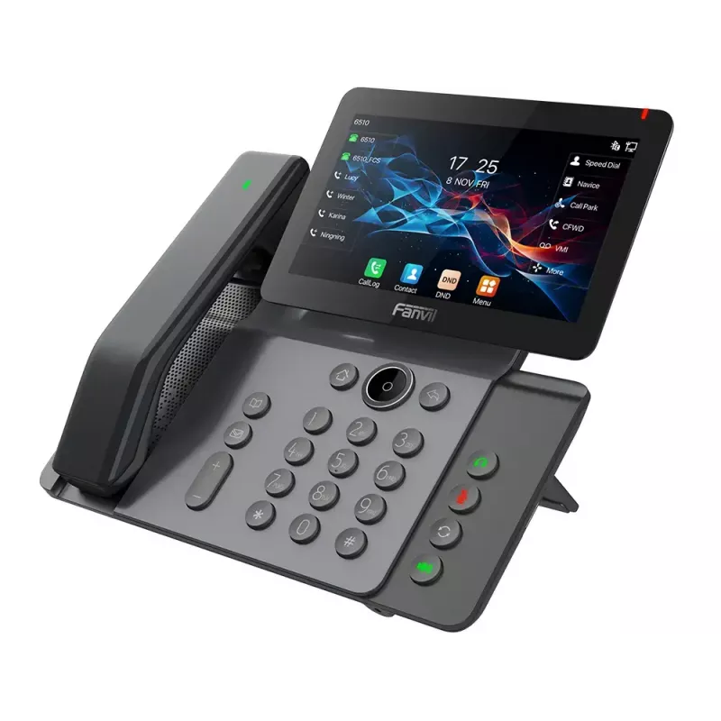 Fanvil V66 Pro IP-puhelin, SIP, PoE, Gigabit, USB, Bluetooth, Wi-Fi, Bluetooth-luuri