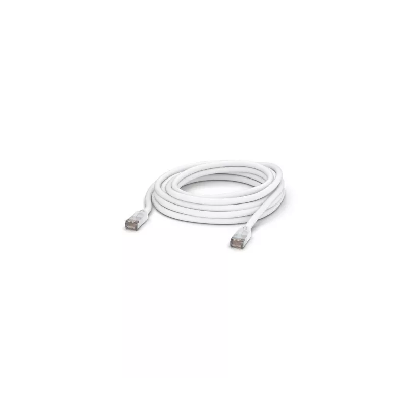 Verkkopatch-kaapeli UBIQUITI UACC-CABLE-PATCH-OUTDOOR-8M-W RJ-45 Cat5e 8 m valkoinen