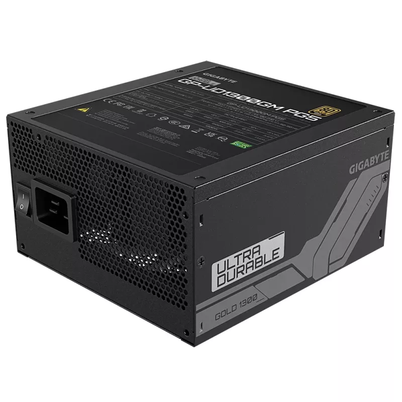 GIGABYTE UD1300GM PG5 virtalähde 1300 W 20+4 Pin ATX ATX musta