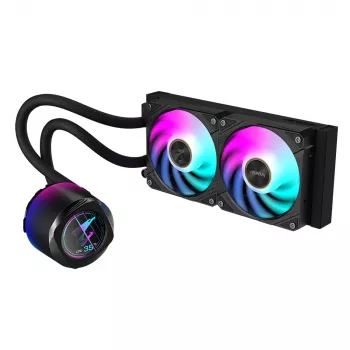 All-in-one-nestekierrojäähdytin GIGABYTE AORUS WATERFORCE X II 240 2x120mm ARGB-tuuletin