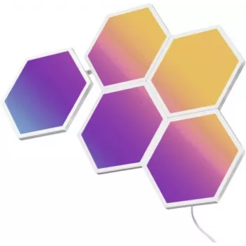 Govee B6061 LED-valopaneelit 5 kpl:n pakkaus RGB-värinvaihto – modulaarinen koristeellinen seinävalaistus