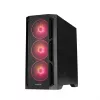 Chieftec PC-kotelo GA-01B-L-OP APEX LUMO Midi Tower musta