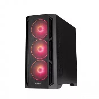 Chieftec PC-kotelo GA-01B-L-OP APEX LUMO Midi Tower musta