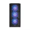 Chieftec PC-kotelo GA-01B-L-OP APEX LUMO Midi Tower musta