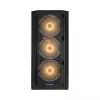 Chieftec PC-kotelo GA-01B-L-OP APEX LUMO Midi Tower musta