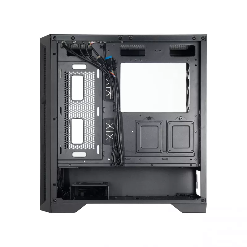 Chieftec PC-kotelo GA-01B-L-OP APEX LUMO Midi Tower musta