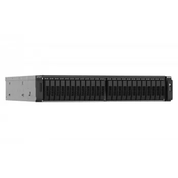 QNAP TS-h2490FU NAS Rack (2U) EPYC 7302P 256 GB DDR4 0 TB QuTS hero Black, harmaa