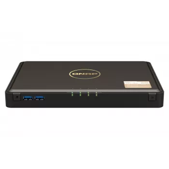 QNAP TBS-464 NAS Desktop Intel® Celeron® N5105 8 GB DDR4 0 TB QNAP Turbo System musta