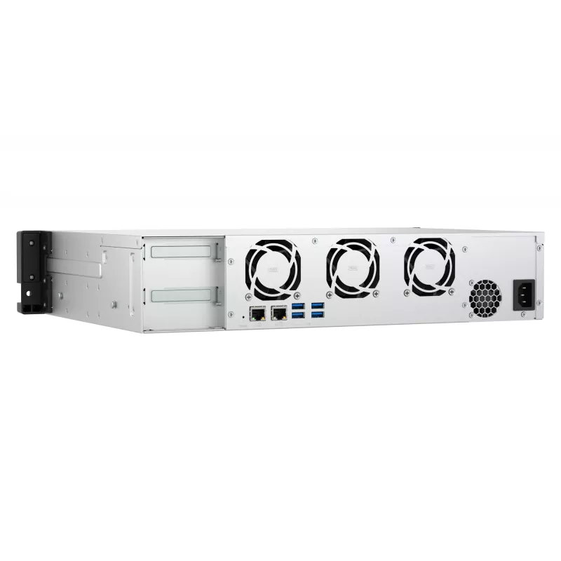 QNAP TS-855EU-8G NAS/tallennuspalvelin Rack (2U) Intel Atom® C5125 8 GB DDR4 0 TB QuTS hero Black