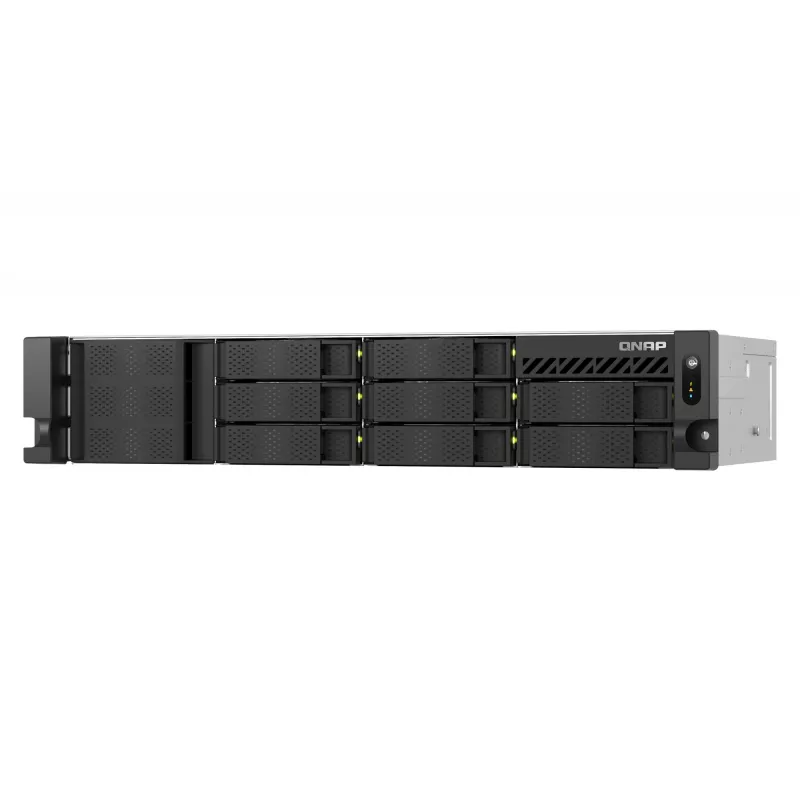 QNAP TS-855EU-8G NAS/tallennuspalvelin Rack (2U) Intel Atom® C5125 8 GB DDR4 0 TB QuTS hero Black