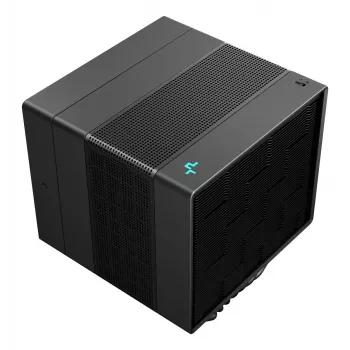Ilmajäähdytin DeepCool ASSASSIN IV 14 cm musta — 2,44 mmH2O max. ilmanpaine, 14 cm FDB-tuuletin, 1700 kierr./min, 79,1 cfm, 7 lämpöputkea