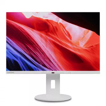 Lenovo C24d-20 -tietokonenäyttö 61 cm (24 inch) 1920 x 1200 pikseliä Full HD LED harmaa, valkoinen