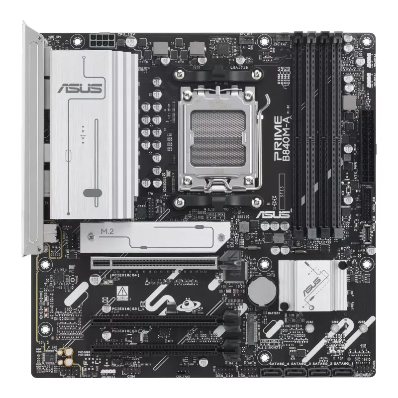 Emolevy ASUS PRIME B840M-A-CSM AMD B840 Socket AM5 micro ATX