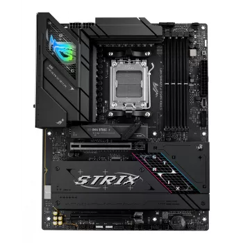 Emolevy ASUS ROG STRIX B850-F GAMING WIFI — AMD B850, Socket AM5, ATX, DDR5, 4×M.2, Wi‑Fi 7, 2.5Gb LAN