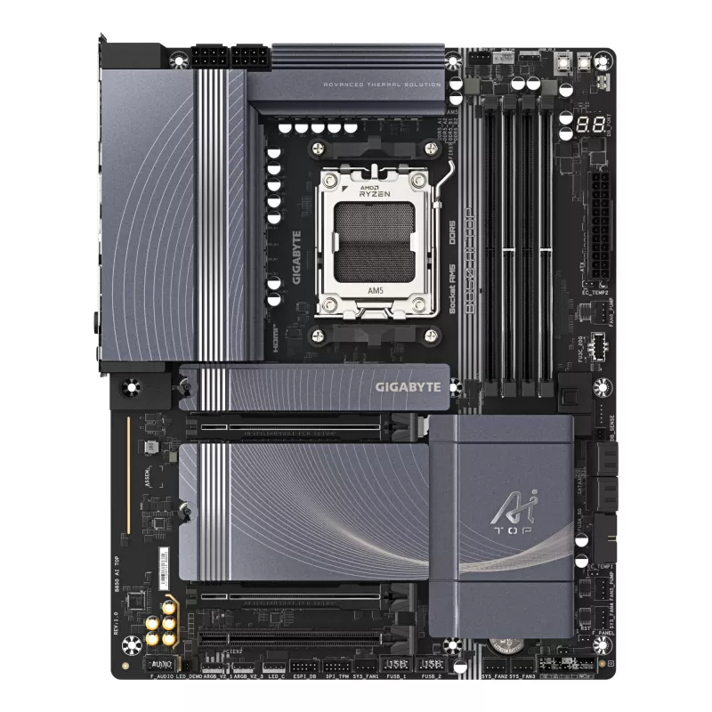 Emolevy GIGABYTE B850 AI TOP, AMD B850, Socket AM5, ATX
