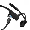 Headset Shokz OpenComm2 UC 2025 — langaton luujohdekuuloke-headset, 16 h puheaika, USB Type-A/Type-C, ANC, 29 m kantama, musta